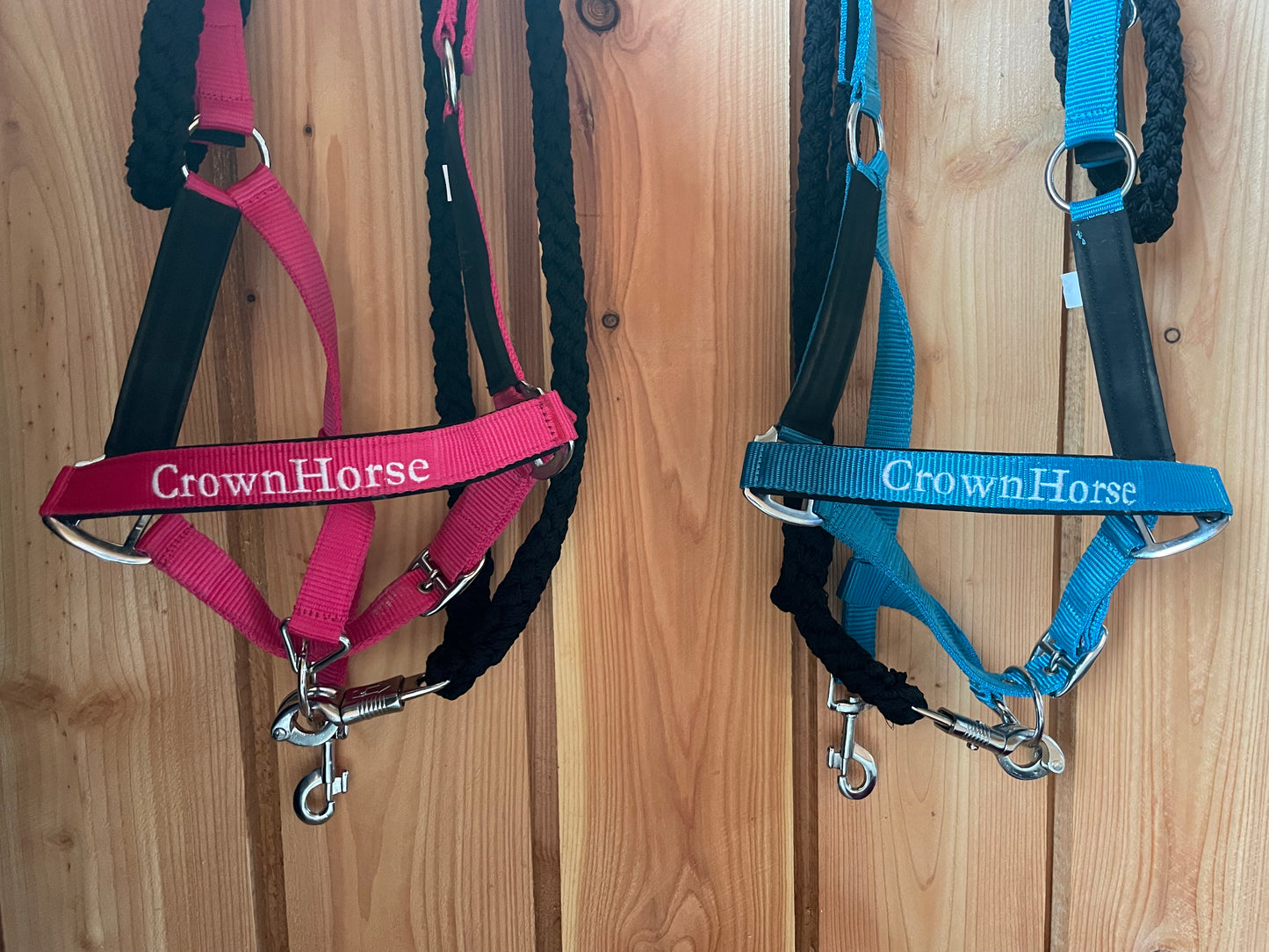 Halfter CrownHorse Pink