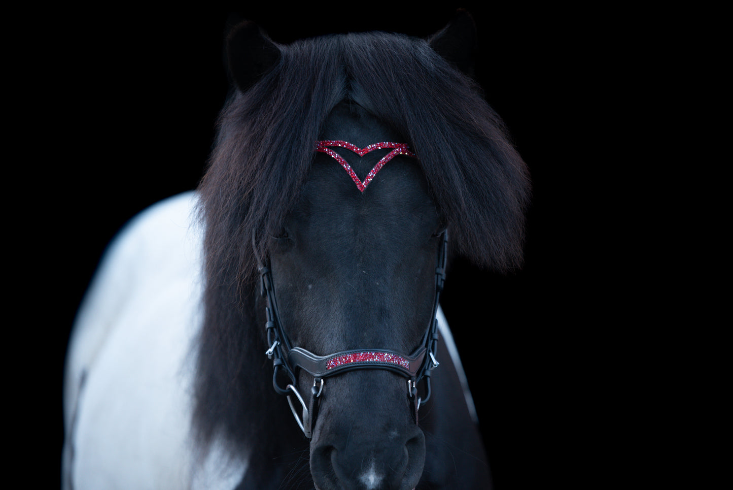 Stirnriemen Hjarta pink